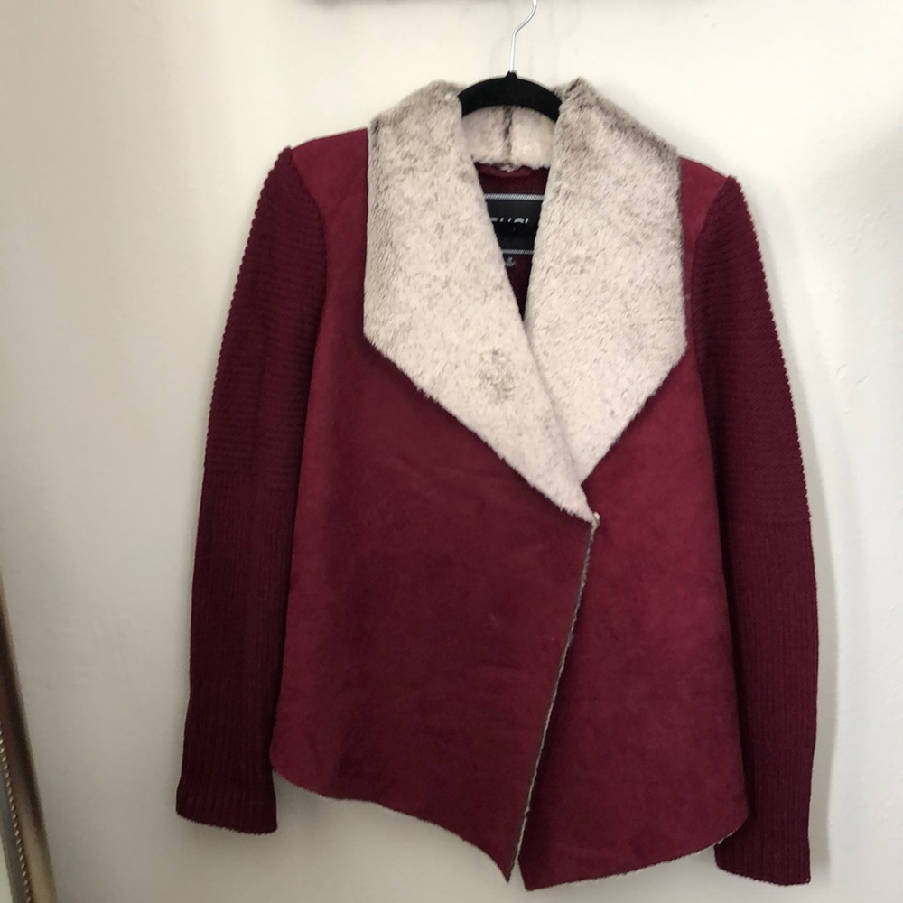 Fur Accent Sweater